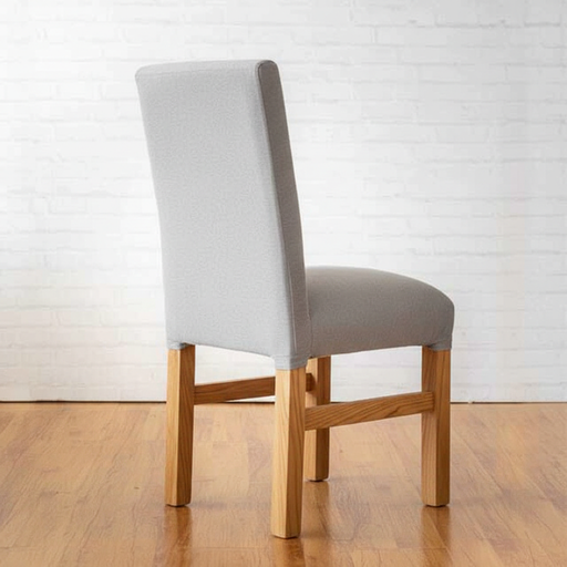 Silla tapizada (Chenille – Gris Perla, Paraiso)