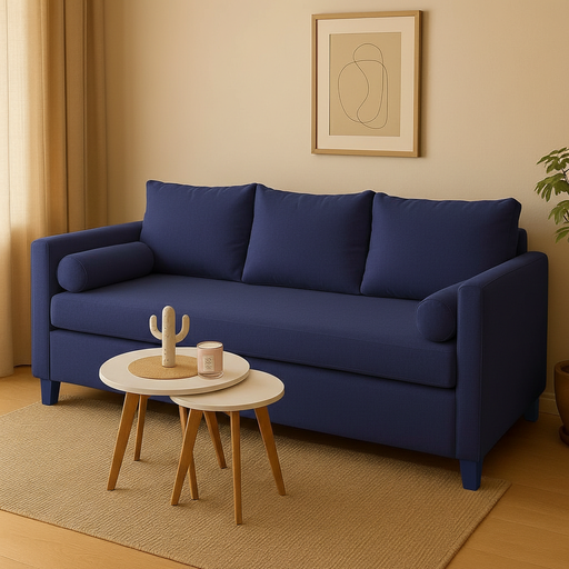 Sillón Roma (200x90, Pana Antimanchas Floyd 330 – Indigo)