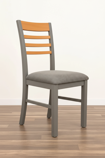 Silla Tokio (Chenille – Gris)