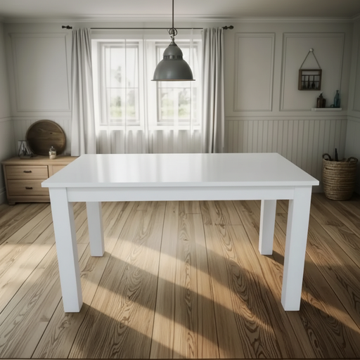 Mesa extensible 120 toda blanca Outlet