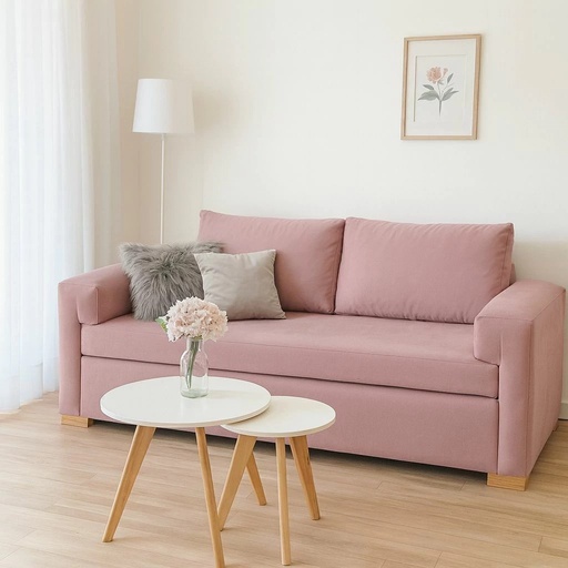 Sillón Romano (200x90, Pana Antimanchas Sunny - Mastic)