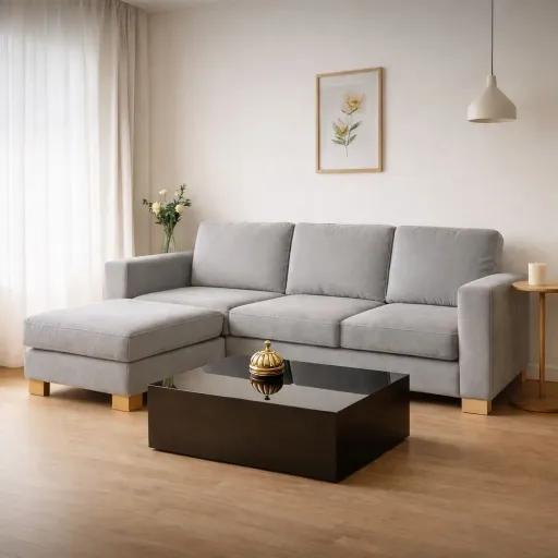 Sillón Italiano con vivos (180x90, Pana Cross – Vison, Sin apoyabrazos)