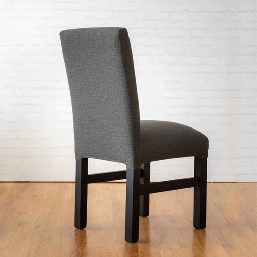 Silla tapizada (Pana Cross – Gris, Negras)